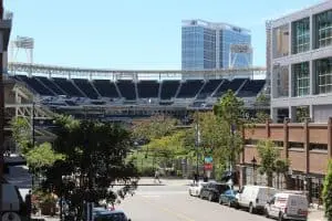 Image of downtown San Diego and Petco Park