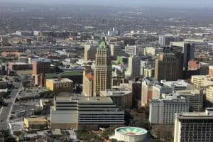 Image of the city of San Antonio in Texas