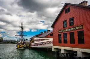 Image of the Boston Tea Party Museum, Boston, Massachusetts