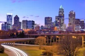 Image of the Charlotte, NC skyline