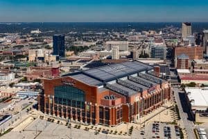 Image of Lucas Oil Stadium in Indianapolis