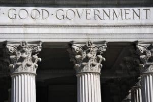 Image of government building that uses answering service for government agencies