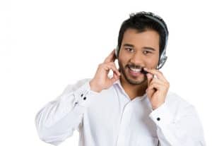 Image of a MAP Communications live receptionist providing Tempe answering service