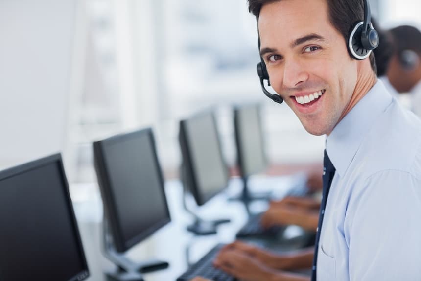 Image of MAP Communications virtual receptionists providing call center services for transportation rental companies