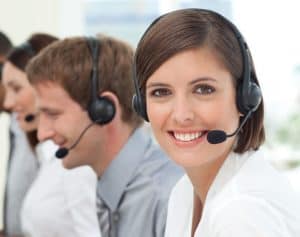 Image of MAP virtual receptionists providing call center services for ad agencies and marketing businesses