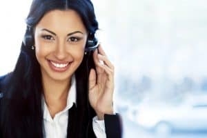 Image of a virtual receptionist providing answering services for entertainers