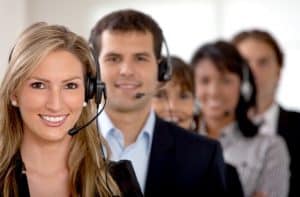 Image of the MAP Communications hospitality call center team