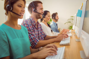 Image of the MAP team providing direct response call center services