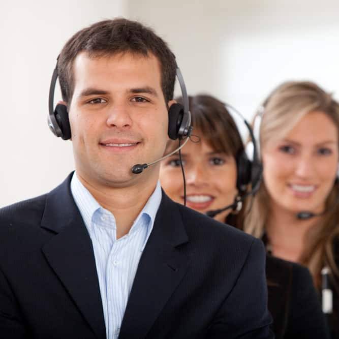 Image of the Map Communications team providing call center and answering services for trucking companies