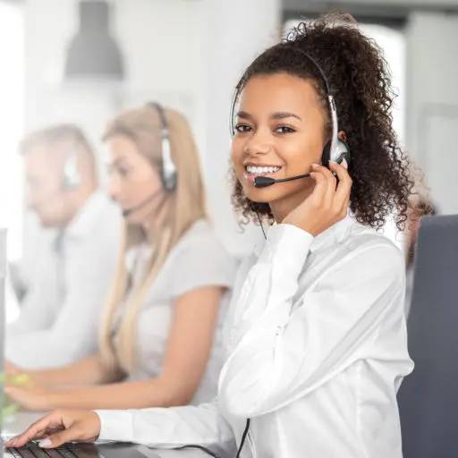 receptionist providing call answering for musicians